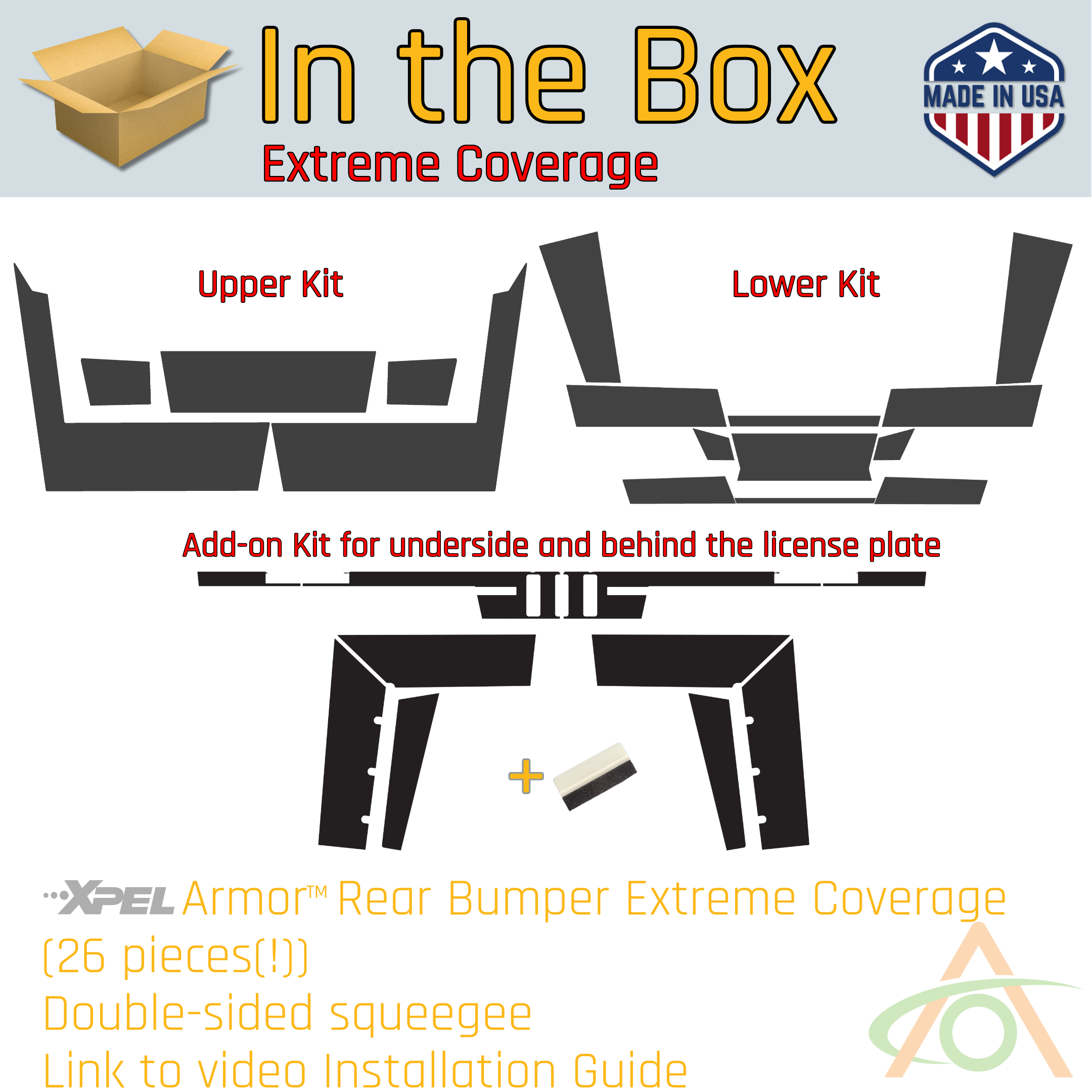 Xpel Armor Rear Bumper Guard