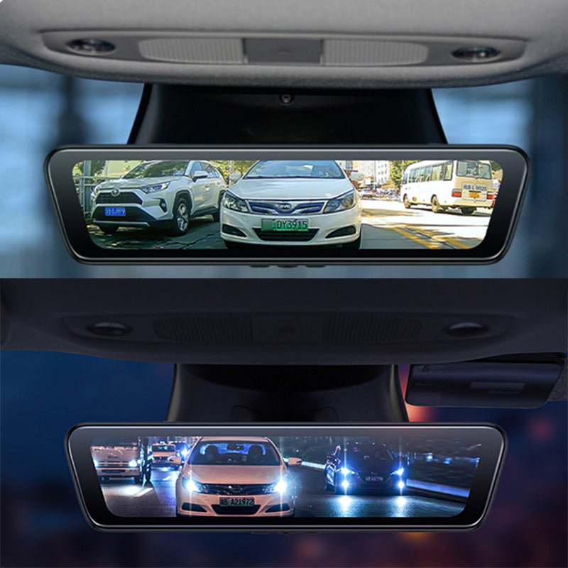 8.9" HD Streaming Rear View Mirror Camera for Tesla Model 3 & Y – 170° Wide Angle