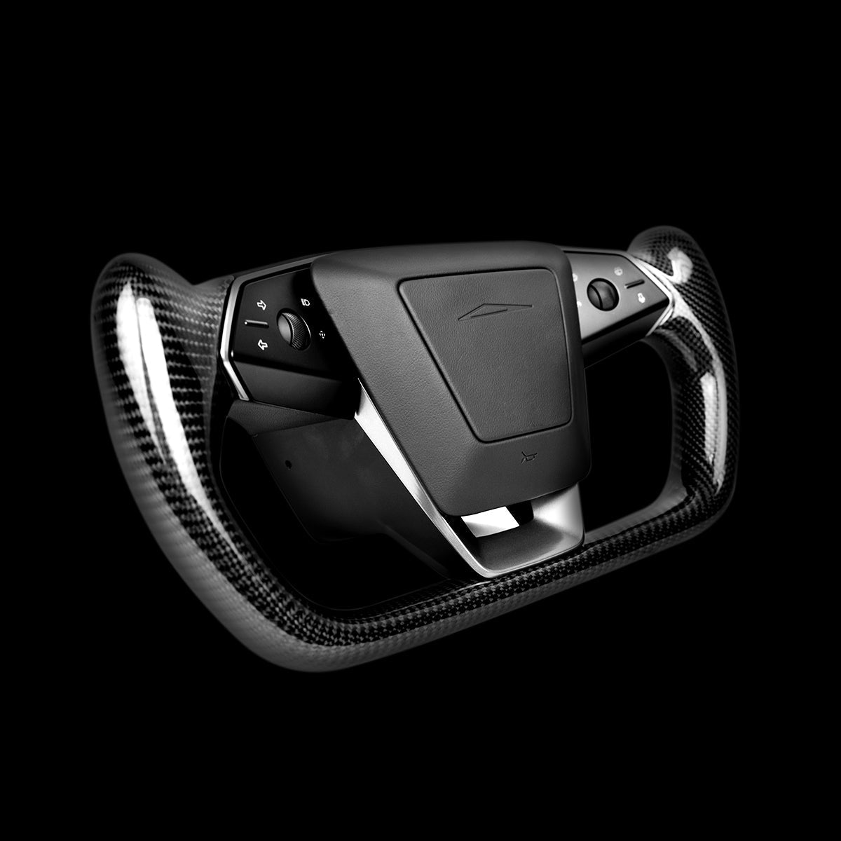 Carbon Fiber Yoke Steering Wheel